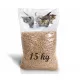 Alom nyulaknak és kis rágcsálóknak - PELLET FENYŐ ALOM MACSKA DISZNÓS NYULNAK 15KG