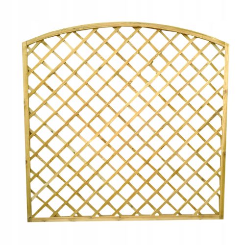 Kerítés háló, drótfonat - Kerítés Pergola rácsos rácsos ívvel 180x180