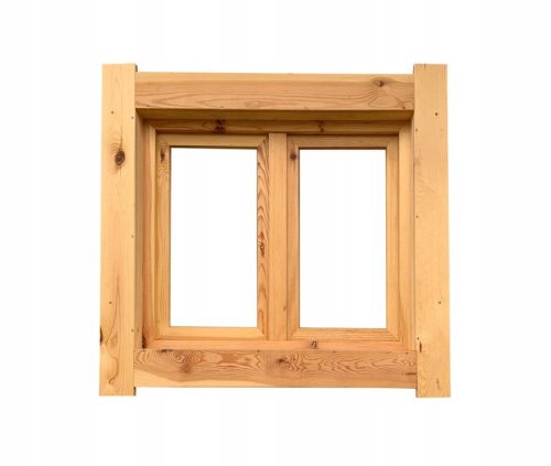 RÖGZÍTETT FAABLAK 80x70 KÉTOLDALAS