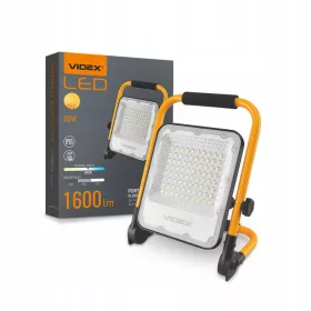   Kerti halogén - Hordozható LED-es reflektor 50W 5000K akkumulátorral