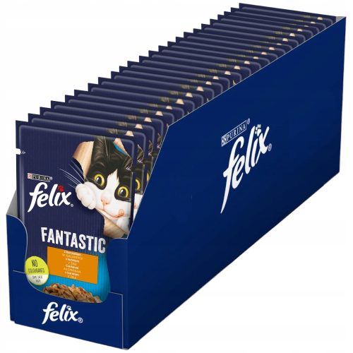 Konzerv macskáknak - Felix Fantasztikus Macska Sashbag 26x 85G