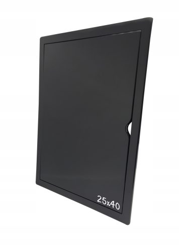 Ellenőrző ajtó - AirRoxy grafit ellenőrző ajtó 30x40 cm ABS