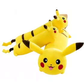   Tündérmese plüssállat - Hosszú párna Pikachu kabala 60 cm