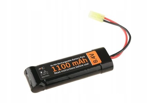 Airsoft kiegészítők - GFC - NIMH akkumulátor 8,4 V 1100mAh típusú mini típus