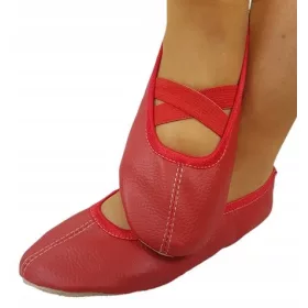   Balettcipők - Vörös balerina balerinák a tánc ritmusaihoz R.35