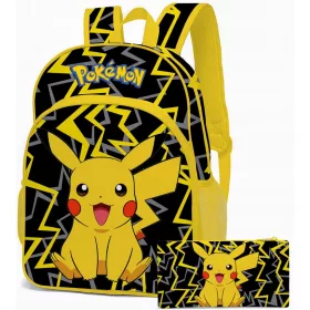   Hátizsák az iskolába - Pikachu hátizsák iskolai hátizsákok gyermekek pokemonja