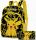 Hátizsák az iskolába - Pikachu hátizsák iskolai hátizsákok gyermekek pokemonja