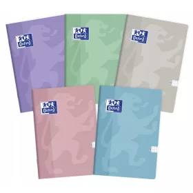   Iskolai füzet - Oxford Touch Pastel A5 Notebook 60 kártya - 5 darab
