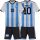 Kosárlabda ruhakészlet - Messi 10 legújabb labdarúgó -felszerelés Argentína 146