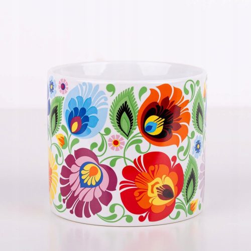  Folkstar virágcserép 11,5 cm x 11,5 x 13 cm átmérő 11,5 cm kerámia többszínű