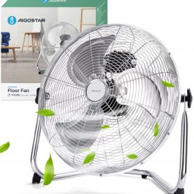   Ventilátor - Aigostar Clover keringető ventilátor ezüst/szürke
