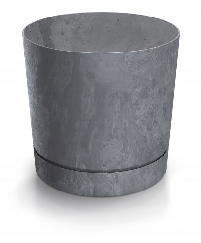  Prosperplast Tubo P Concrete Effect műanyag virágcserép 29,2 x 28,3 cm marengo