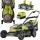 Akkumulátoros fűnyíró - Aku fűnyíró ryobi ryobi ry18lmx40a +2x4ah
