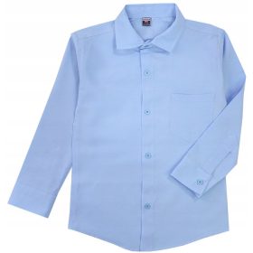 Gyerek ing - Elegáns kék hosszú alvó ing 11 H203F