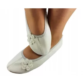   Balettcipők - Balett, fehér balerinák a táncolási ritmusokhoz R. 30