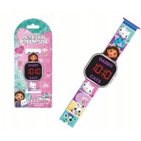 Gyerekóra - Digitális LED karóra CAT HOME GABI