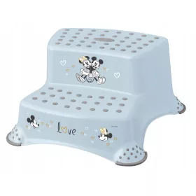   Lépcső gyerekeknek - Két fokozatú platform anti -SLIP Mickey Mickey Mouse