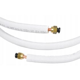 Rézcső klímához, készlet 1/4+1/2, 7 méter