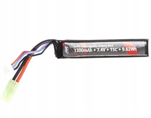 Airsoft kiegészítők - ASG Li-Po 7.4V 1300 mAh 15C akkumulátor - stick