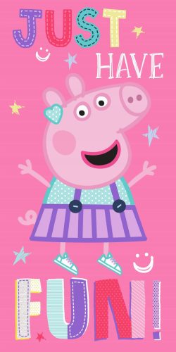 Törölköző - Fürdő törülköző 70x140 peppa sertés gyerekeknek