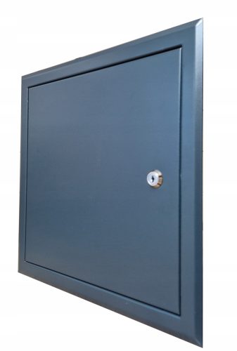 Ellenőrző ajtó - Ajtó 20 x 20 fém 200 x 200 RAL7016 antracit