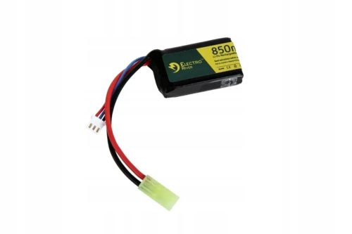 Airsoft kiegészítők - ER - Li-Po akkumulátor 7.4V 850mAh 20C