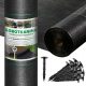 Agrotextília - ERŐS AGR-TEXTIL fekete 110 x 5000 cm 90 g/m²
