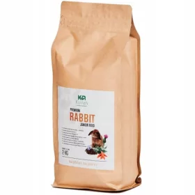   Takarmány kis rágcsálóknak - Premium Karma Rabbit Junior 2 kg Kuvi -nyúl
