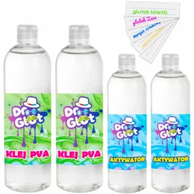   Ragasztó gyerekeknek - Slime 1 L ragasztókészlet + aktivátorok hülye