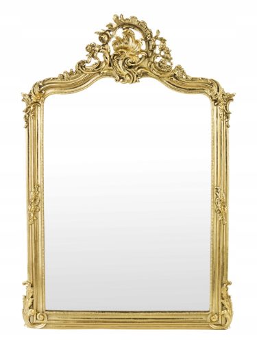 Fürdőszoba tükör - Házi tükör, fali dekoráció, műanyag keret, 470 x 700 mm