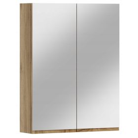 Szekrény tükörrel 60 cm antico 60 kézműves arany