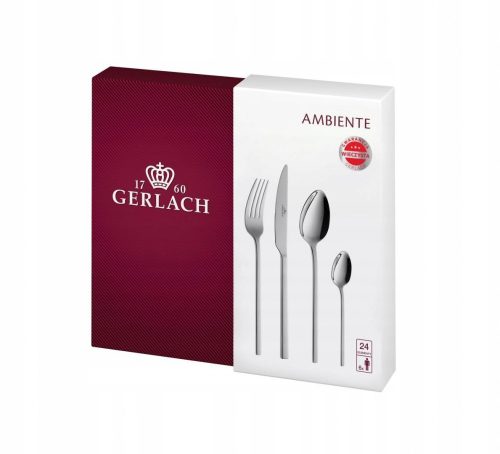 Evőeszköz készlet - Gerlach Ambiente evőeszközök szett 24 El.