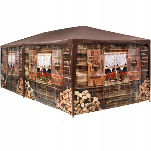 Deuba pavilon, 6 fal, 3 x 6 x 2,5 m