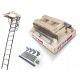 Tetőtéri lépcső - 4STEP GREENLINE padláslépcső 120x90 32mm
