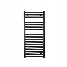    Heat & Style 516 W-os vizes fürdőszobai radiátor 500 x 1100 mm fekete