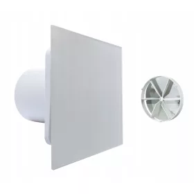   Ventika KLIQ100BASE + KLIQFP180CHROME fürdőszoba ventilátor 100 mm