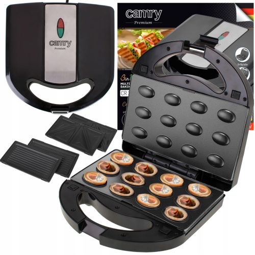  KENYIRÍTŐ 3 az 1-ben GRILL DIÓ 1000 W PANINI XL