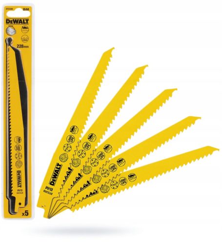 Fűrészek, fűrészlapok - Fémvágó pengék 203 mm 5 db