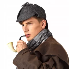  Gyermek jelmez kalap - NYOMOZÓSAPKA SHERLOCK HOLMES NYOMOZÓ