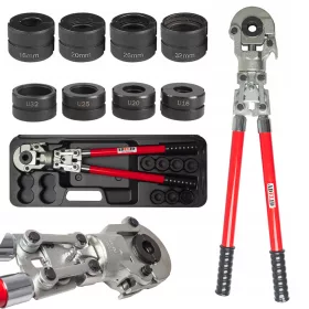   PRÉSZGÉP PEX CSÖVEKHEZ, 16-32mm (TH) FORMÁK + SZERKEZETEK, KÖVEK PEX CSŐPRÓGÉPHEZ V 15 28