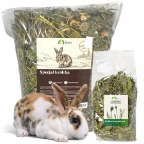   Takarmány kis rágcsálóknak - Gyógynövény a Kronik 1 kg -hoz. Tivo specifikus + nagymama 150 g