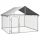Ketrec, kennel kutyáknak - Vidaxl Playpen egy tetőfedő kutya számára, 200 x 200 x 15