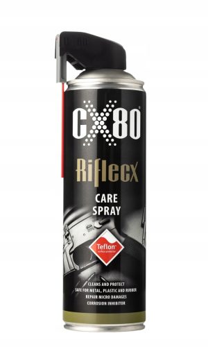 Tartozékok vadászfegyverek tisztításához - Ápoló spray teflonnal 500ml - Riflecx