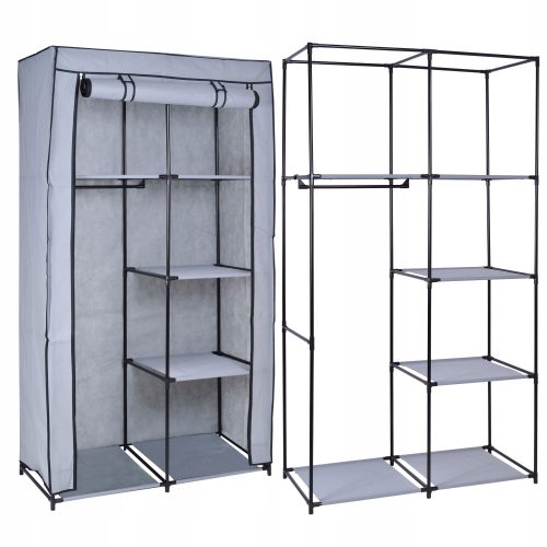  Gockowiak gardrób 5902340311738 90 x 170 x 45 cm szürke árnyalatok