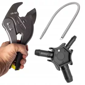   PVC PEX CSŐVÁGÓ OLLÓ ALUMÍNIUM VÁGÓ 42mm + 2 egyéb termék