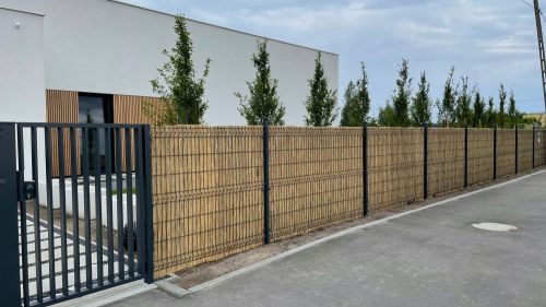 Kerítés háló, drótfonat - Trans-Cont Covermat nádszőnyeg 1 x 6 m