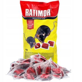   Egerek és patkányok elleni védelem - PATKÁNYMÉREG PASZTA EGÉREKNEK, MARTEN VAKONOKNAK, 1KG
