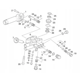   Készlet magasnyomású mosókhoz - Karcher HDS szivattyúfej