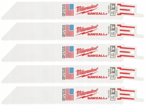 Fűrészek, fűrészlapok - Milwaukee vékony kerf 230 mm -es penge 5 db
