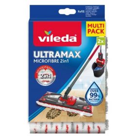   Padlómosó - Vileda Ultramax Microfibra 2in1 mop hozzájárulás 2 db